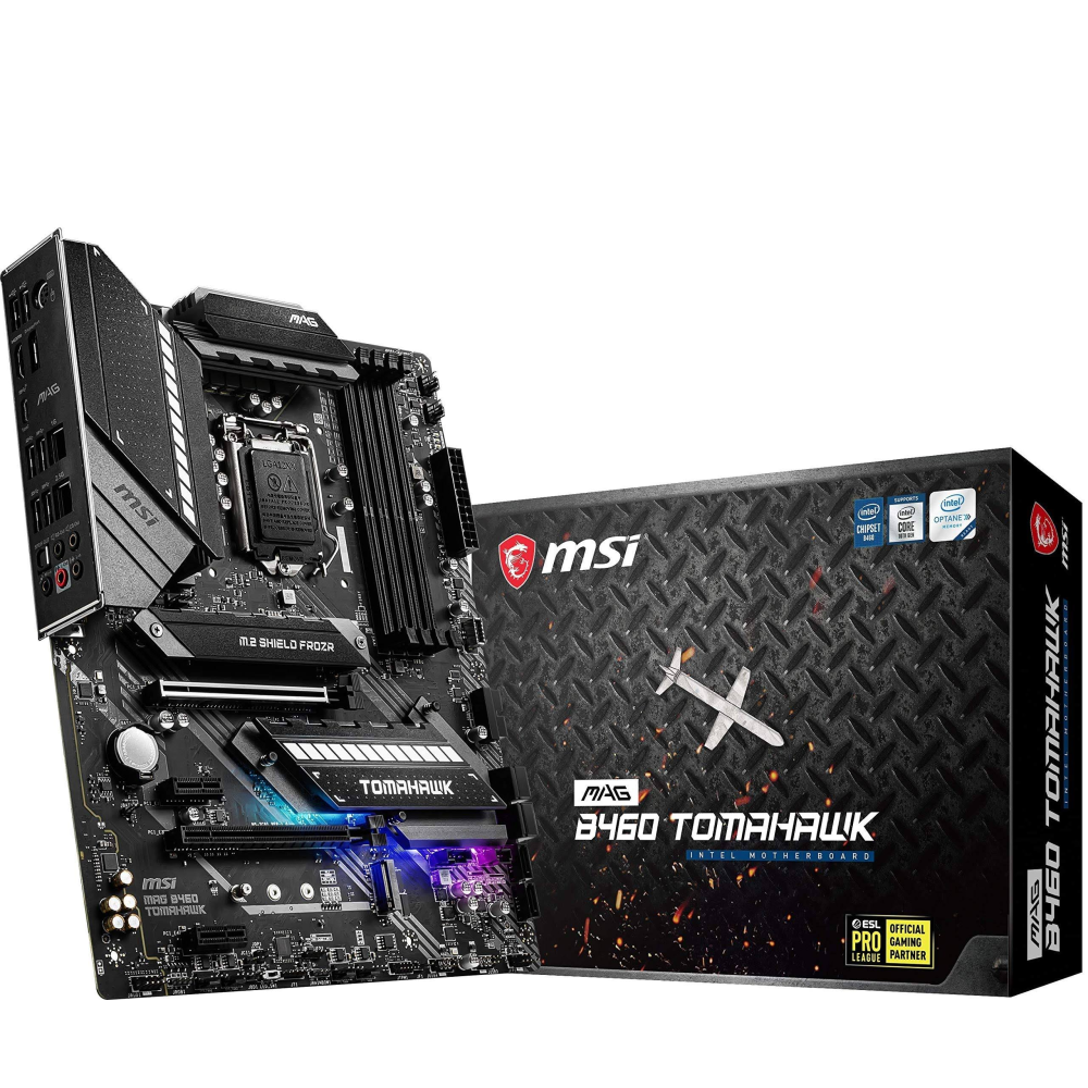 Msi Mag B460 Tomahawk Intel B460 2933Mhz Ddr4 Atx