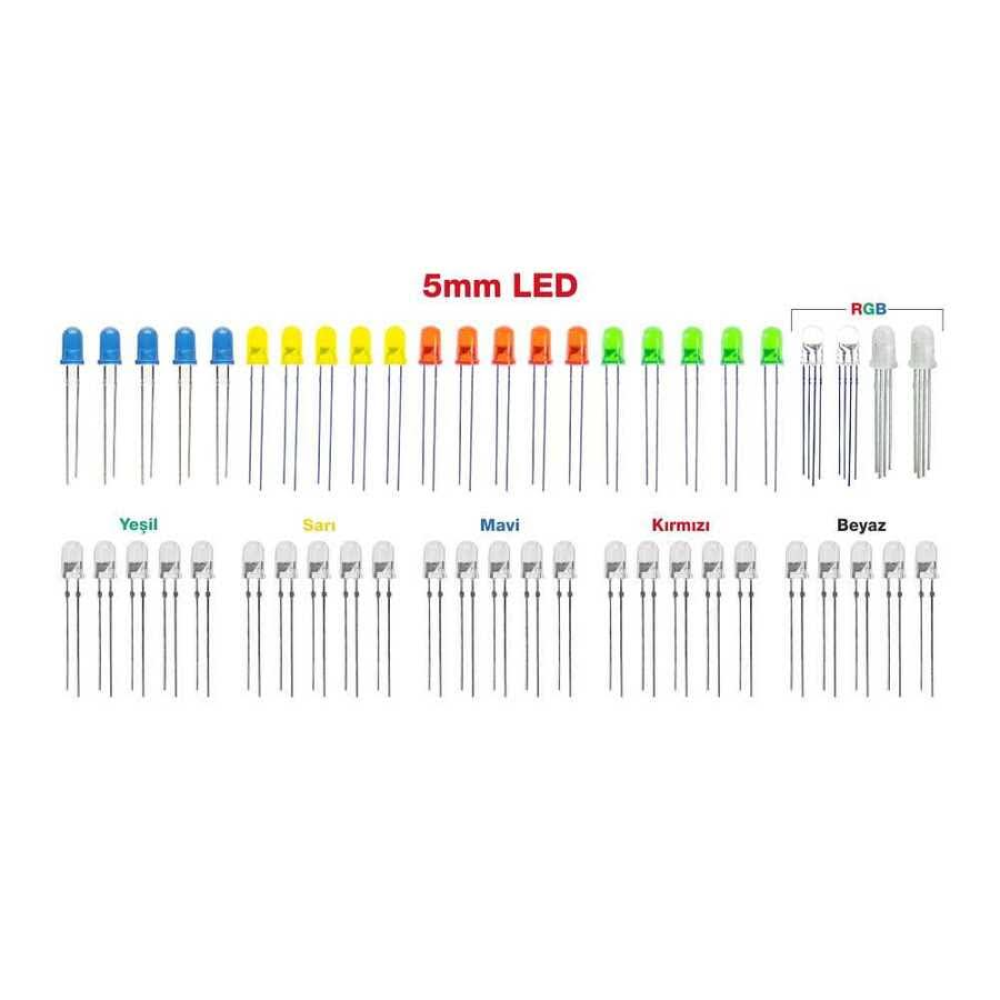 Robotistan Süper LED Paketi - 118 Parça