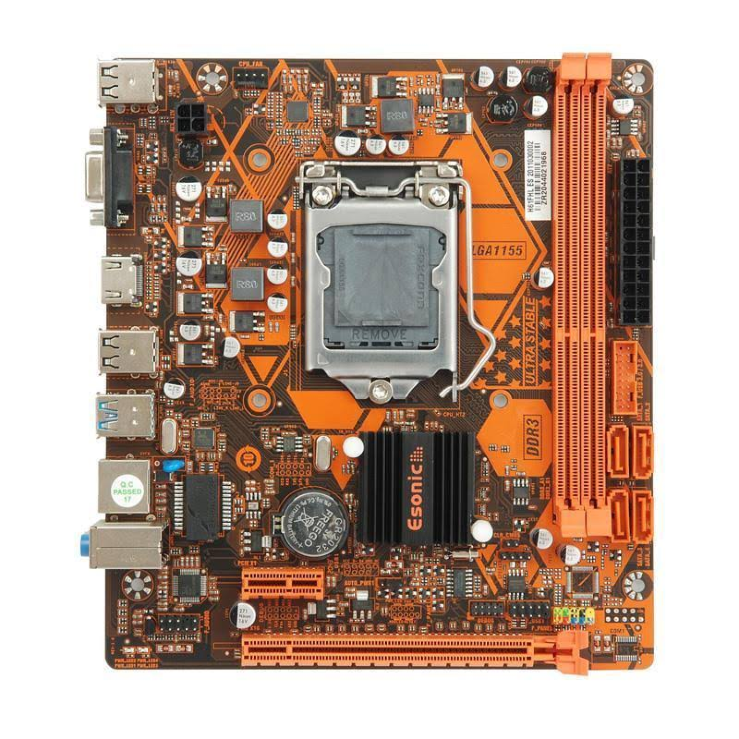 Seclife H61fhl Ddr3 S+v+l 1155p Anakart