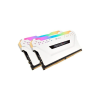 CORSAIR RAM-CMH32GX4M2D3600C18W VENGEANCE RGB PRO SL 32GB (2x16GB) DDR4 DRAM 3600MHz C18 Memory Kit – White