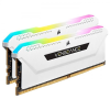 CORSAIR RAM-CMH32GX4M2D3600C18W VENGEANCE RGB PRO SL 32GB (2x16GB) DDR4 DRAM 3600MHz C18 Memory Kit – White