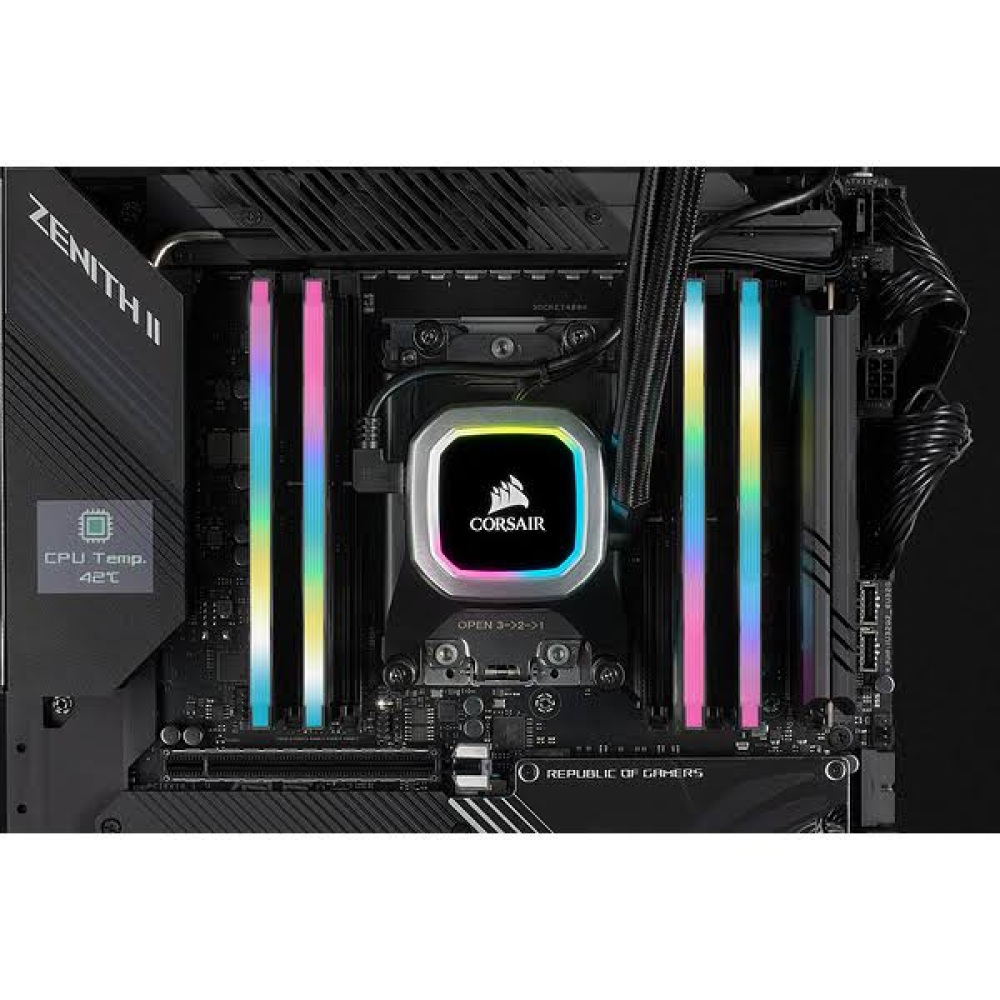 CORSAIR Vengeance RGB Pro SL CMH16GX4M2E3200C16 16GB (2x8GB) DDR4 3200MHz CL16