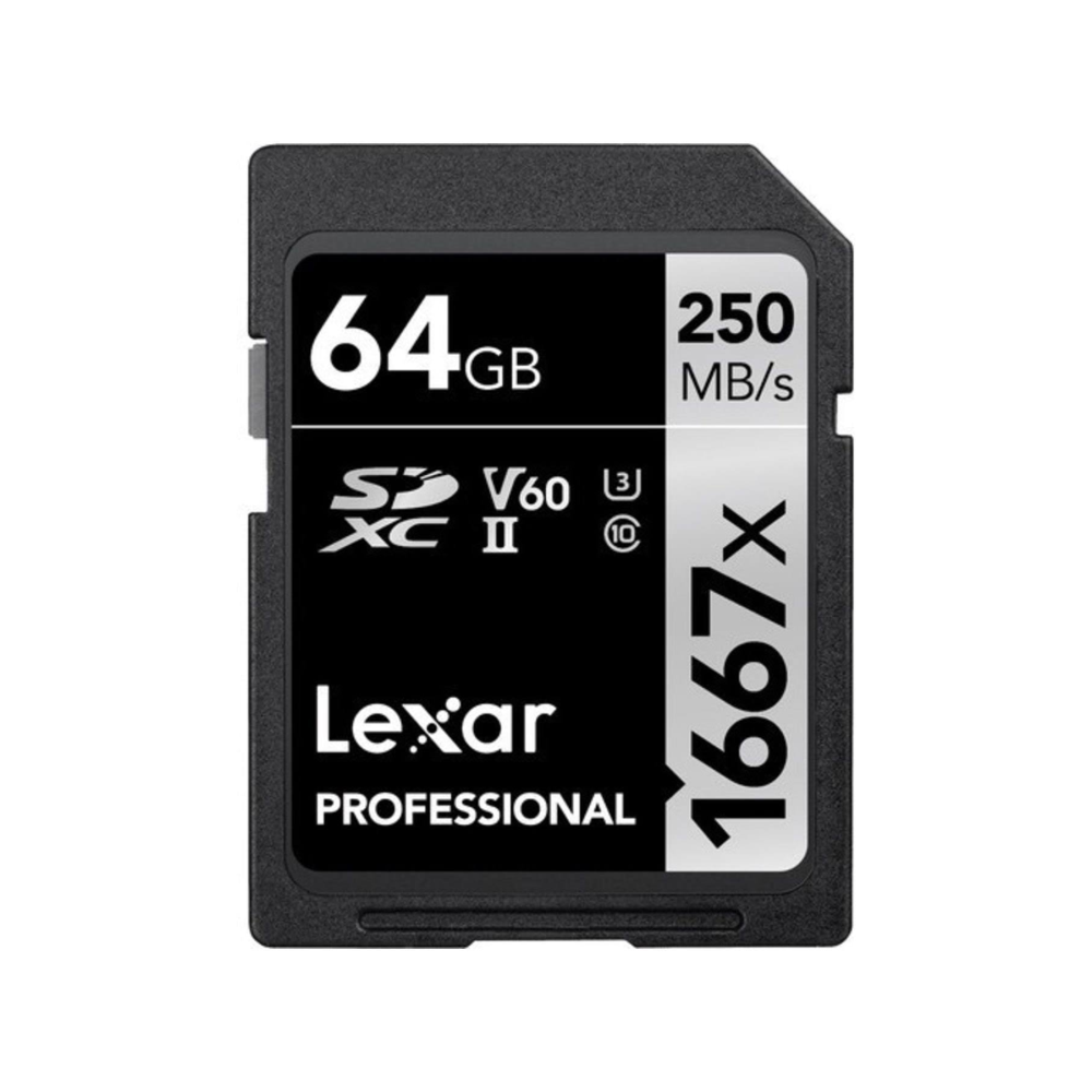 Lexar 64 Gb Sdxc 1667x 250mb/s Hafıza Kartı