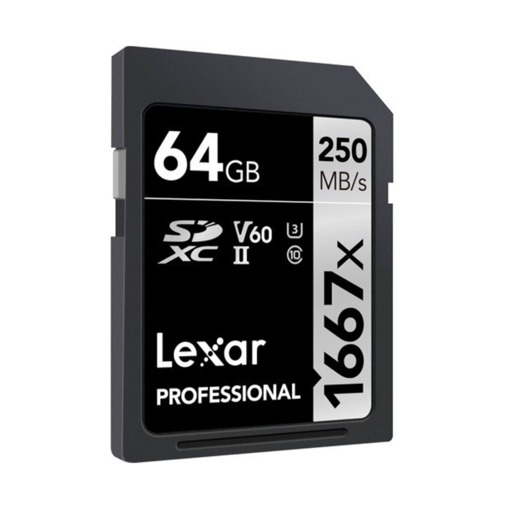 Lexar 64 Gb Sdxc 1667x 250mb/s Hafıza Kartı