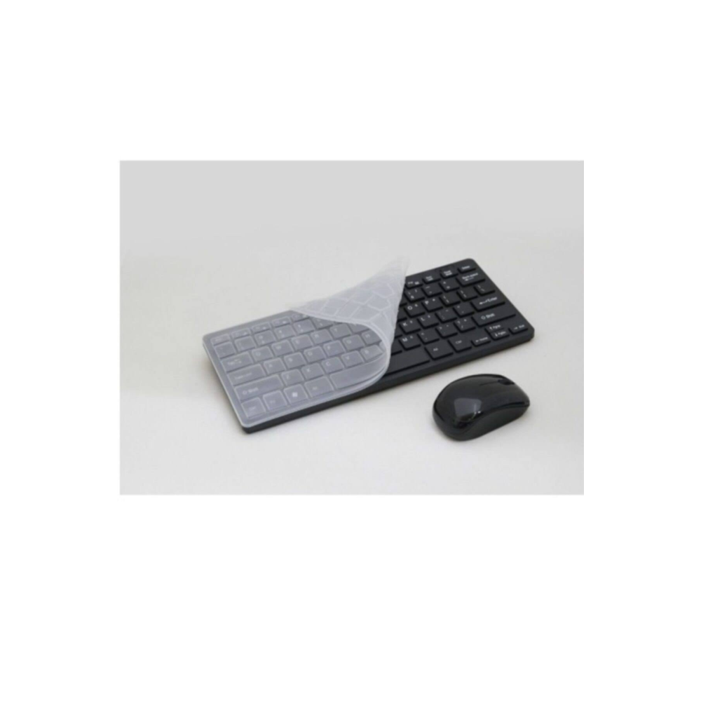 Kingboss Kablosuz Mini Klavye Mouse Set-siyah