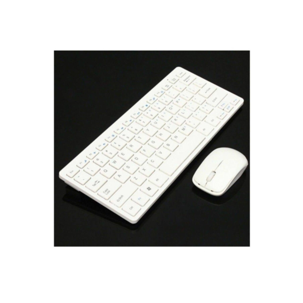 Kingboss Kablosuz Mini Klavye Mouse Set-siyah