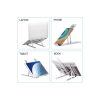 Coverzone Taşınabilir Folding Alüminyum Dizüstü Bilgisayar Standı