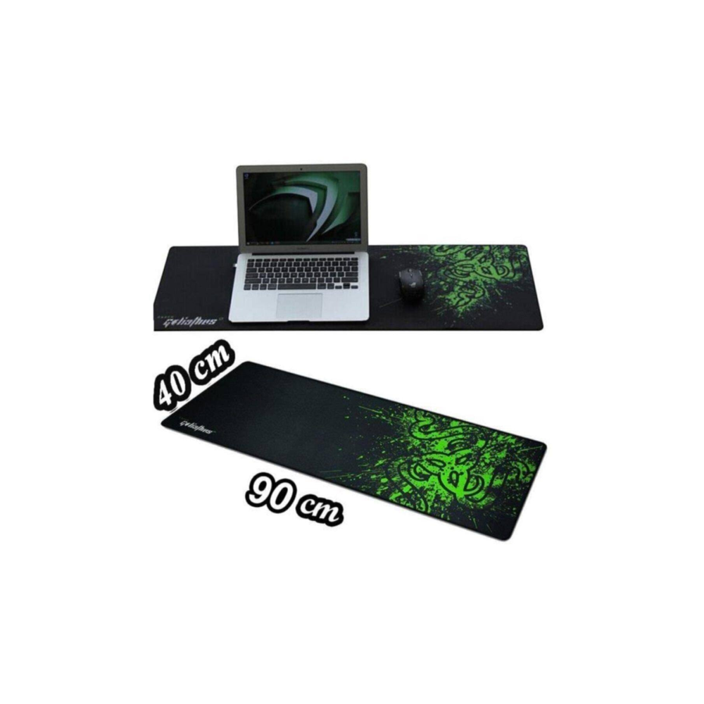 Realindirim Razer Büyük Boy Mauspad Oyuncu Mousepad 90 X 40 Cm