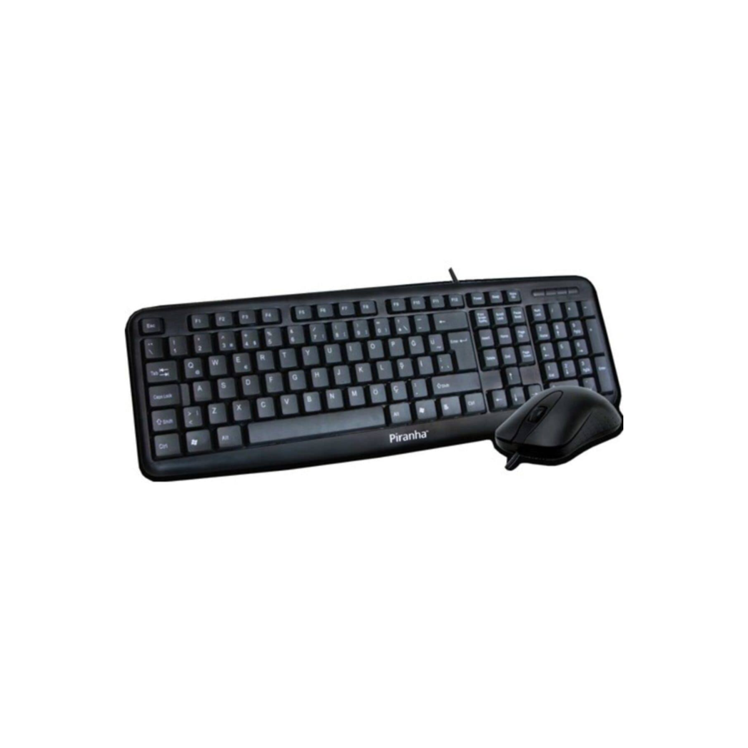 Piranha 2325 Kablolu Klavye Ve Mouse Set ( Türkçe Q )