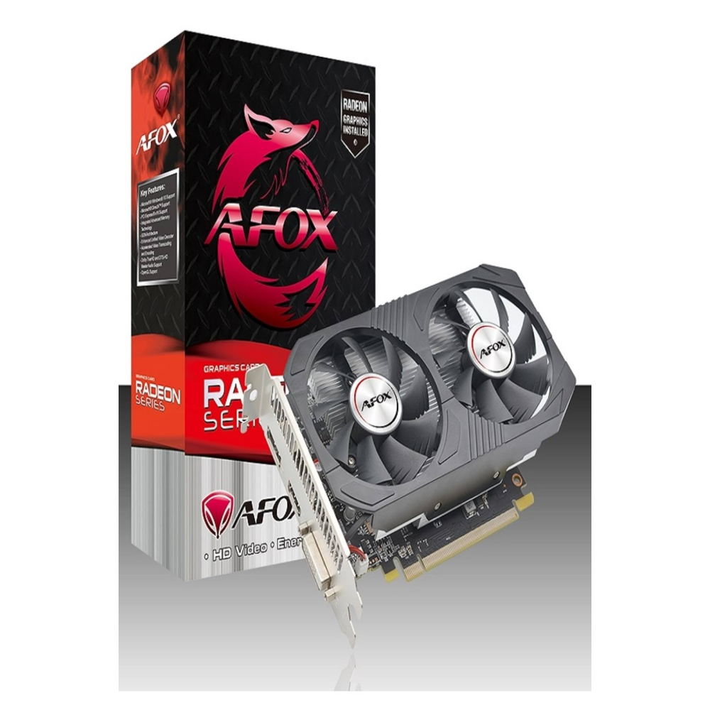 Afox Rx550 4gb Afrx550-4096d5h4-v6 Gddr5 128bit HDMI Dvi Dp Pcie