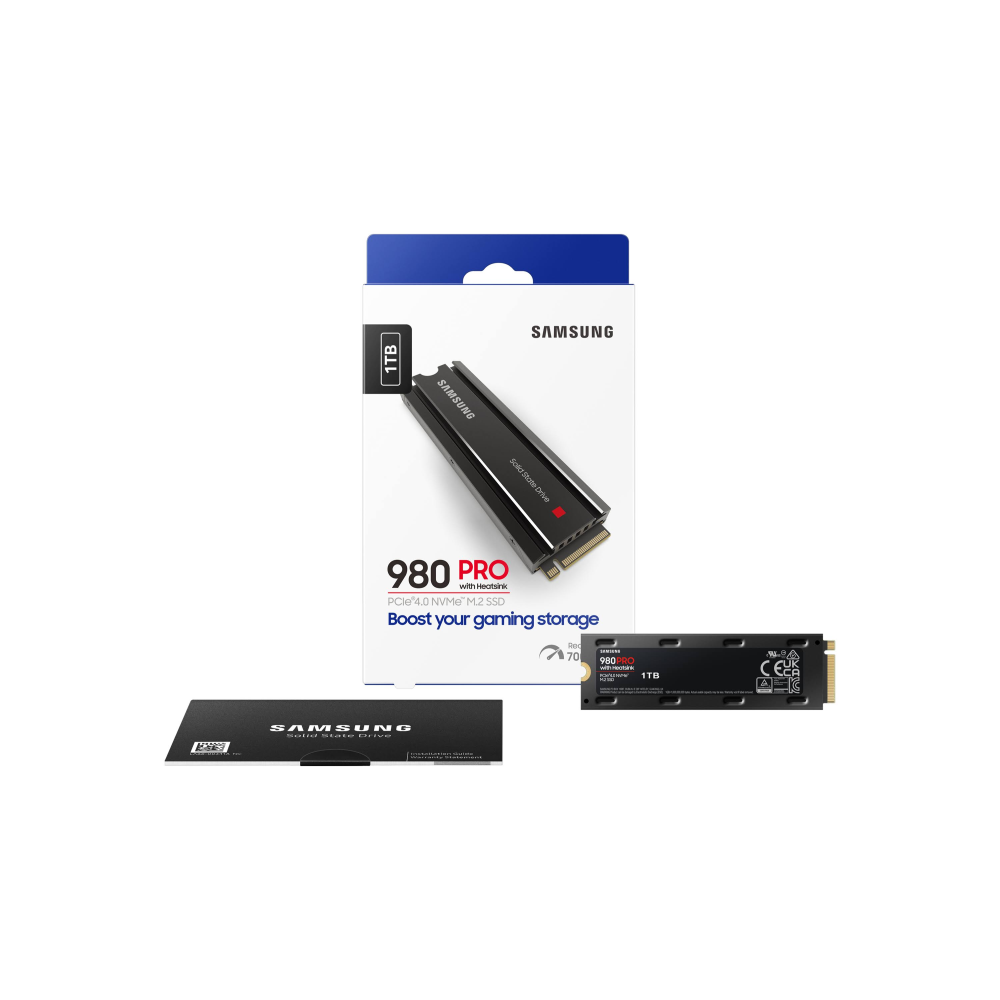 Samsung 980 Pro Mz-v8p1t0cw 1 Tb Nvme M.2 Ssd