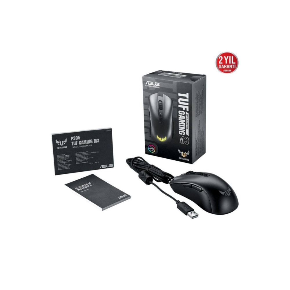Asus Tuf Gaming M3 Aura Sync Rgb Oyuncu Mouse
