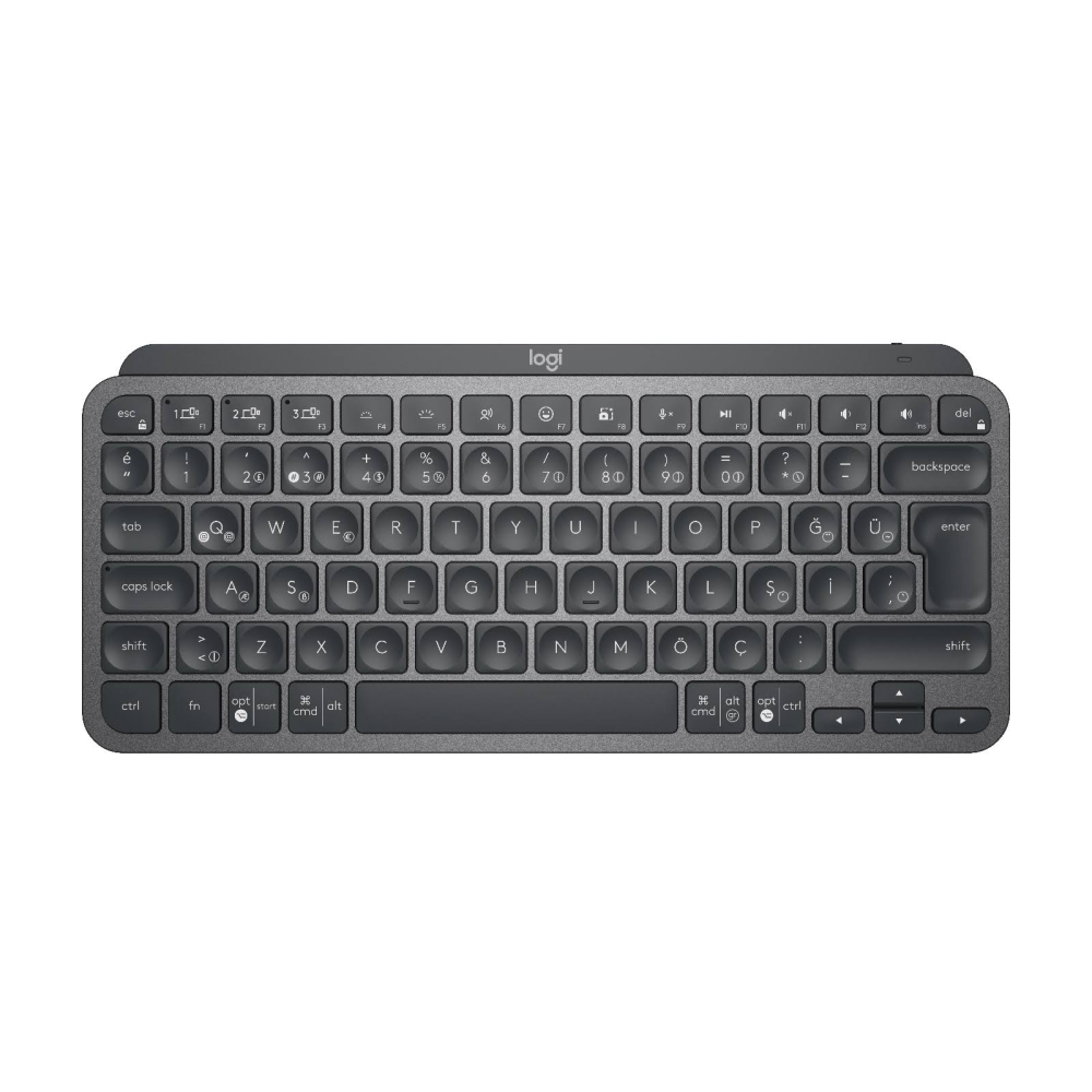 Logitech 920-010504 MX Keys Mini Aydınlatmalı Kablosuz Türkçe Q Klavye