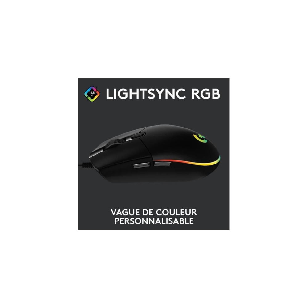 Logitech G203 Lightsync RGB Oyuncu Mouse