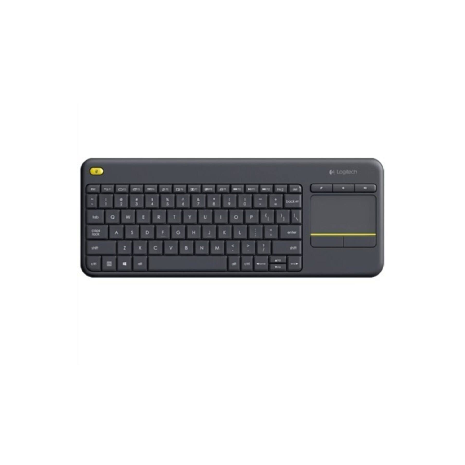 Logitech K400 Plus Kablosuz Klavye Siyah