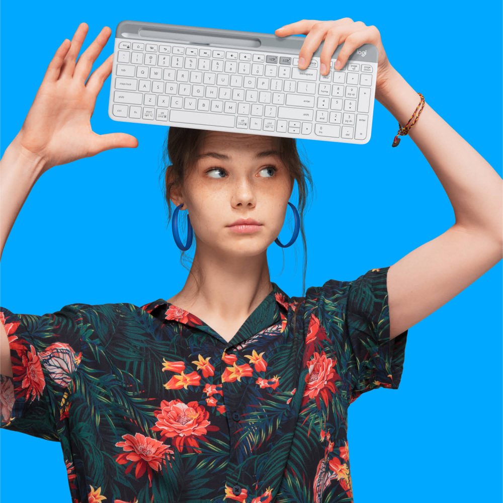 Logitech K580 Bluetooth Klavye Beyaz 920-010625