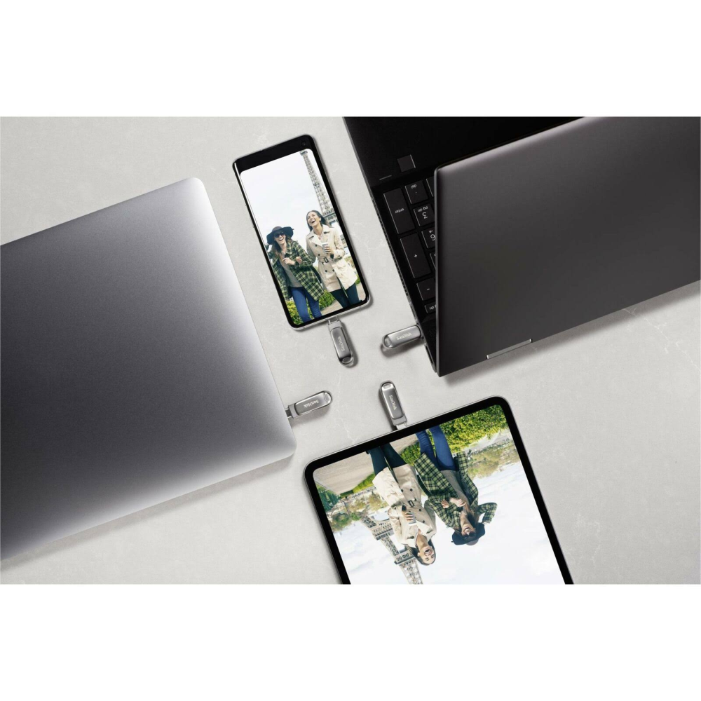 SanDisk Ultra Dual Drive Luxe 128gb Usb Type-c Bellek Sdddc4-128g-g46