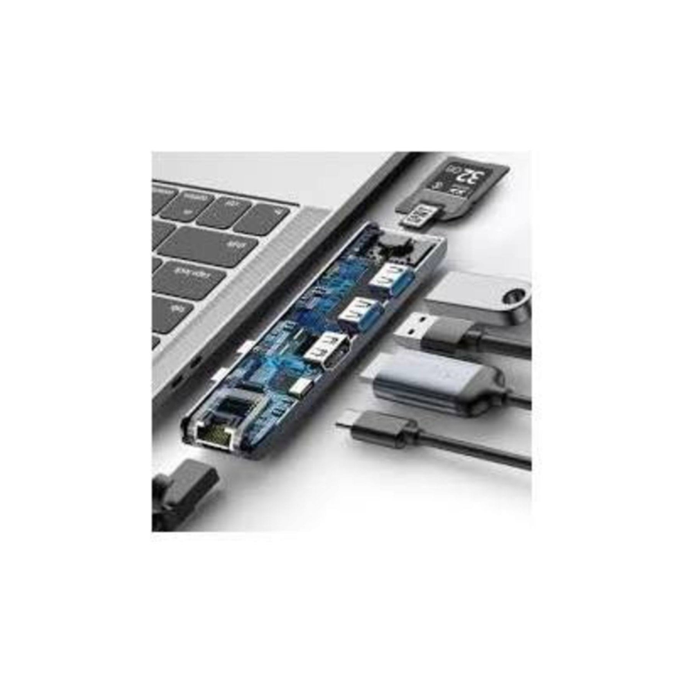 Baseus 7 In 1 Thunderbolt Type C Ethernet HDMI Macbook Çevirici