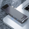 Baseus 7 In 1 Thunderbolt Type C Ethernet HDMI Macbook Çevirici