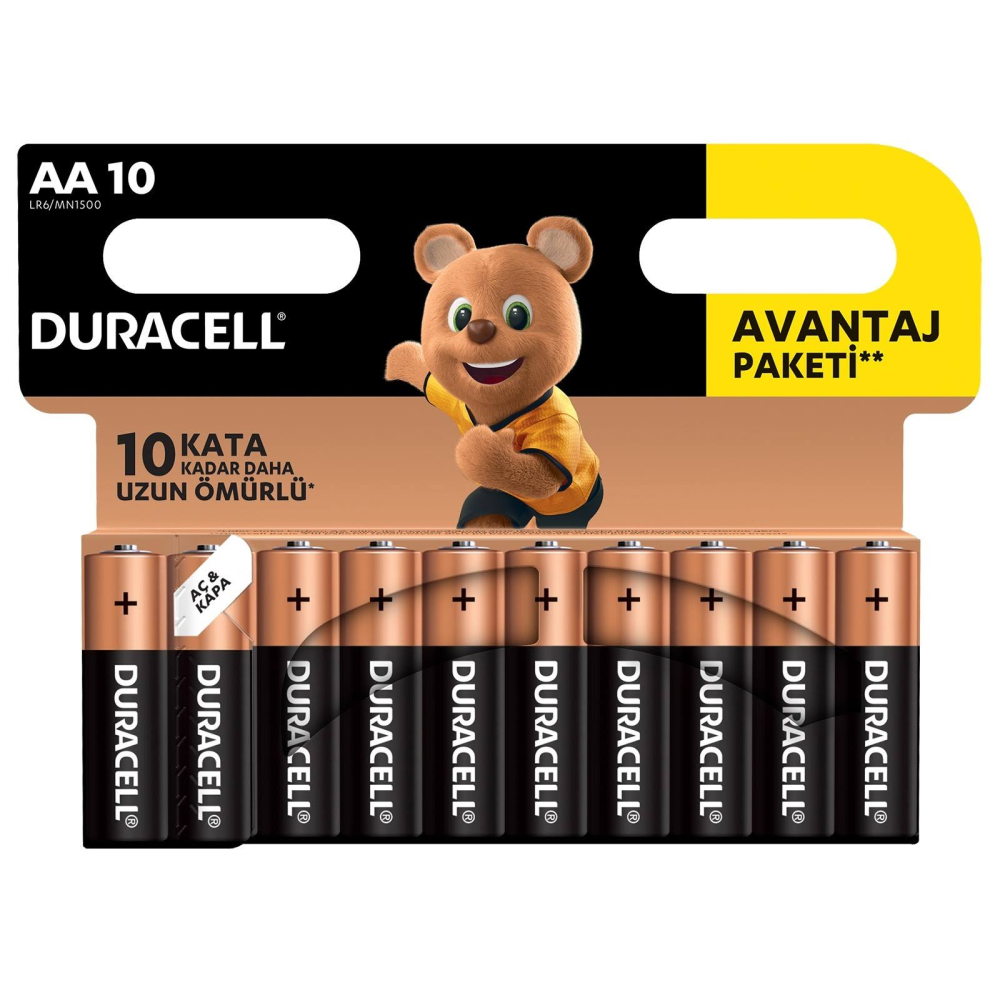 Duracell Pil Kalem Aa 10'lu