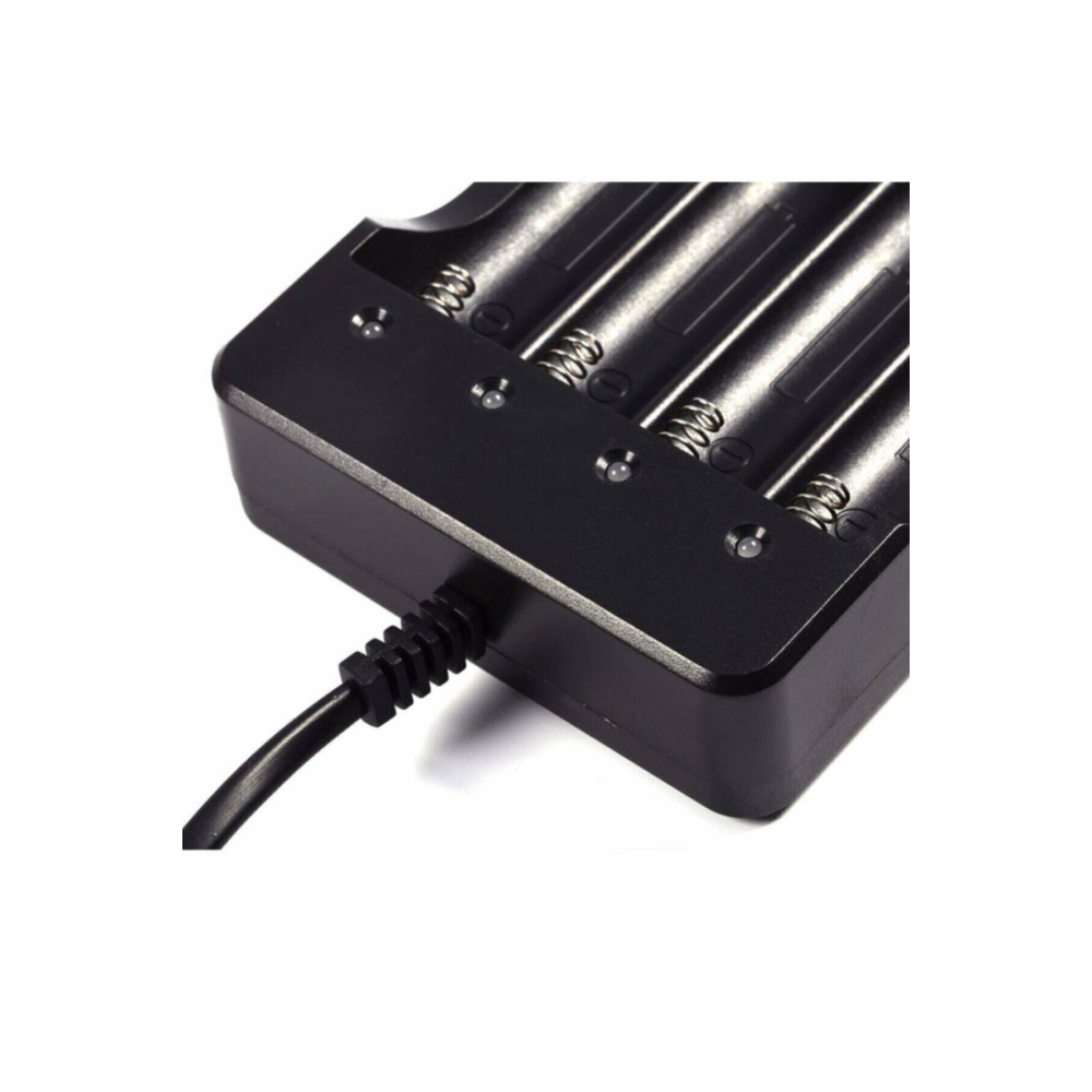 Motorobit Li-ion 18650 3.7v Pil Şarj Aleti 4'lü Dolum Cihazı