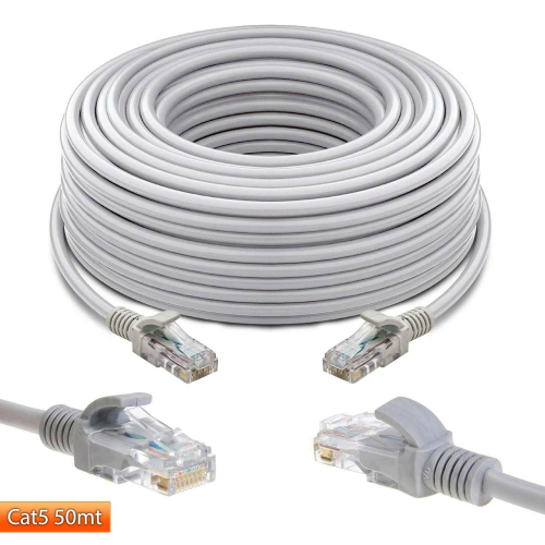 POLAXTOR Cat5 Patch Network Ethernet Kablo 50 Metre