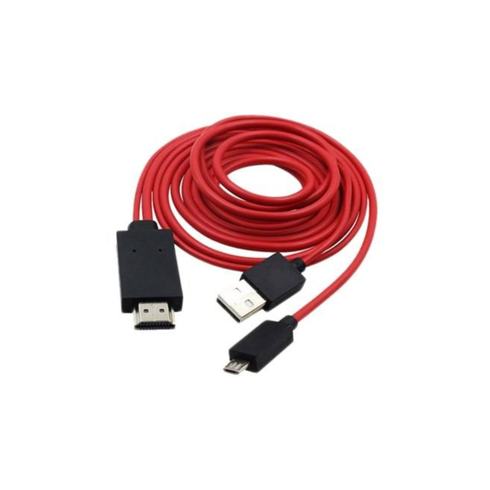 Samsung Galaxy S3/s4/s5 Note 2/3 Micro Usb Mhl To HDMI Hdtv Kablo