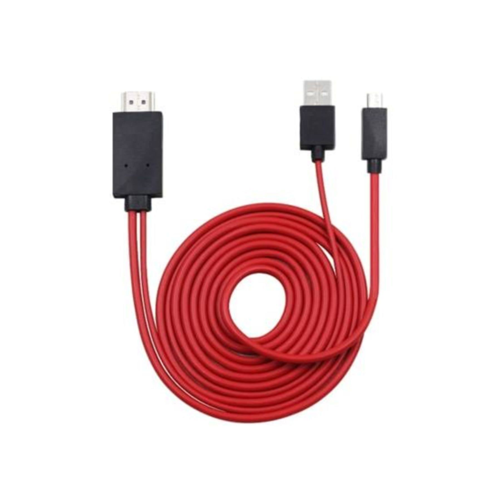 Samsung Galaxy S3/s4/s5 Note 2/3 Micro Usb Mhl To HDMI Hdtv Kablo