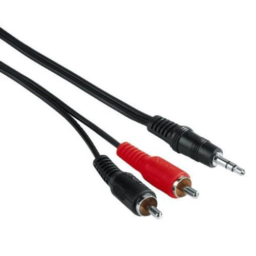 Hama 3.5mm - 2rca Kablo 2m Siyah Hm-30455