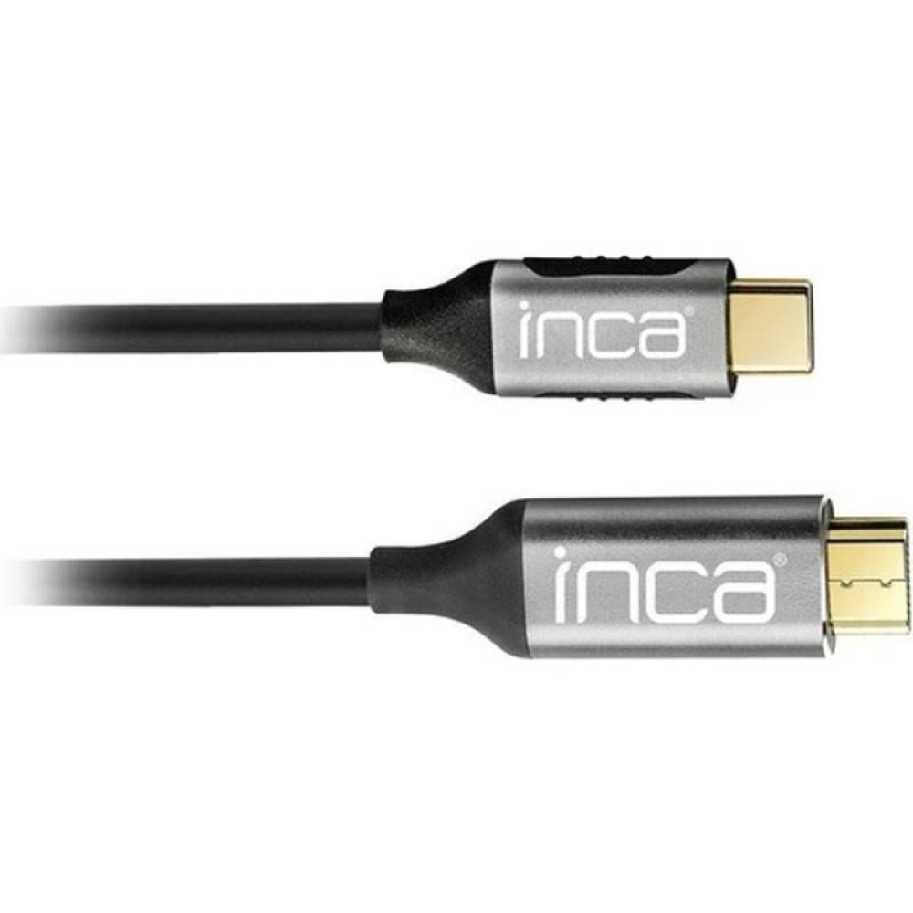 Inca ITCD-02TX Type C to Display Port Altın Uçlu 4K 2 Metre Kablo