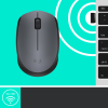 LOGITECH 910-004642 M170 Kablosuz Siyah Mouse