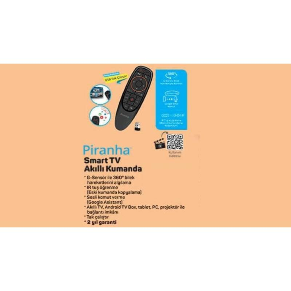 Piranha 2395 Akıllı Sesli Kumanda - Smart Remote Voice Controller