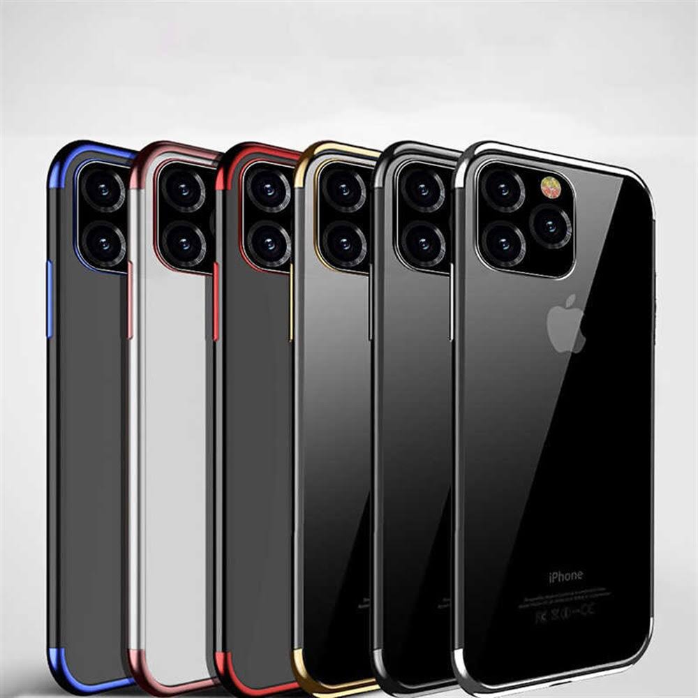 Apple Iphone 11 Pro Max Kılıf Zore Dört Köşeli Lazer Silikon
