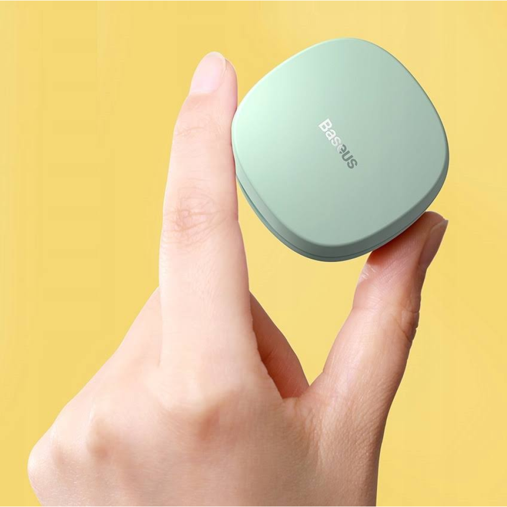 Baseus Encok Wm01 Tws Gerçek Kablosuz Bluetooth Kulaklık Yeşil