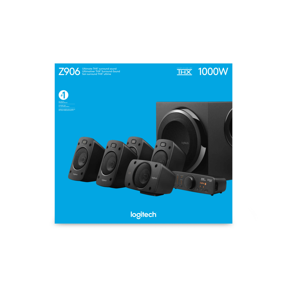 Logitech 980-000468 Z906 500w Siyah 5+1 Siyah Surround Ses Sistemi