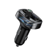 Baseus T Typed S-09 Bluetooth Fm Transmitter Çift Usb Araç Şarj