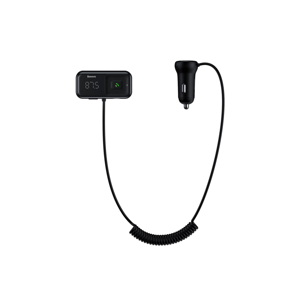 Baseus T Typed S-16 FM Transmitter Bluetooth Dual USB Araç Şarjı
