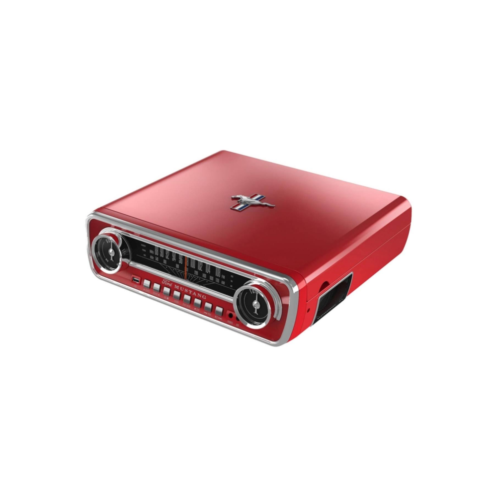 ION MUSTANG LP 4-in-1 Müzik Sistemi Pikap Kırmızı