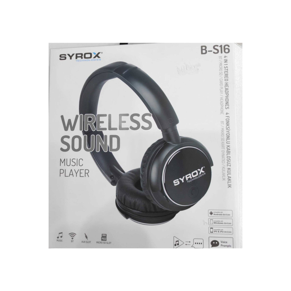 Syrox S16 Bluetooth Kulaklık