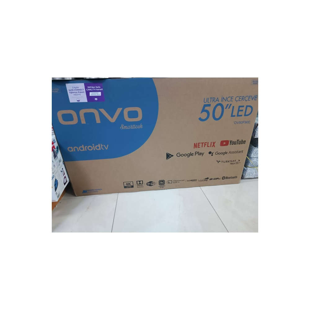 Onvo Ov50f900 Frameless 4K Ultra Hd 50