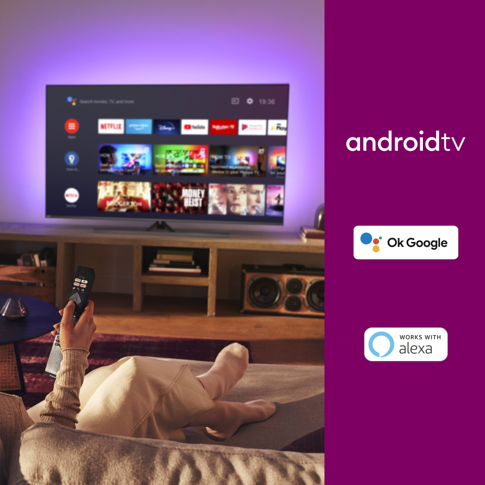 Philips 50PUS8506 Uydu Alıcılı 4K Ultra HD Android Smart LED TV