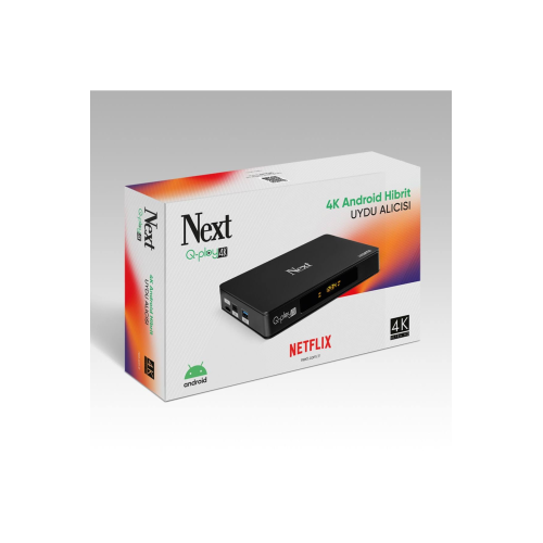 Next Q-Play 4K Ultra HD Android Uydu Alıcısı