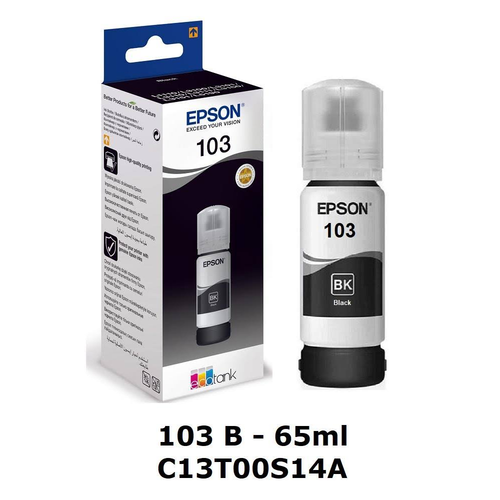 Epson C13t00s14a Siyah Mürekkep (103) 65 Ml