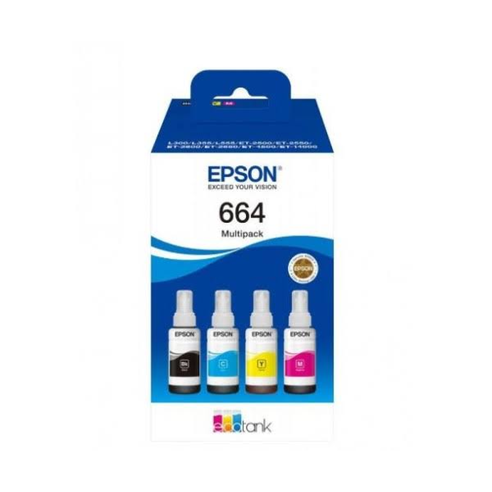 Epson C13T66464A (664) 4 Renk Multipack Kartuş