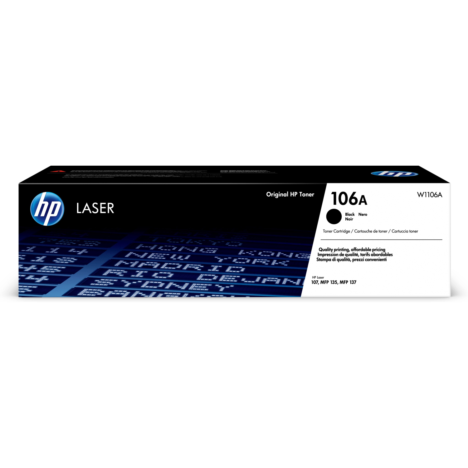 HP W1106A (106A) Siyah Toner