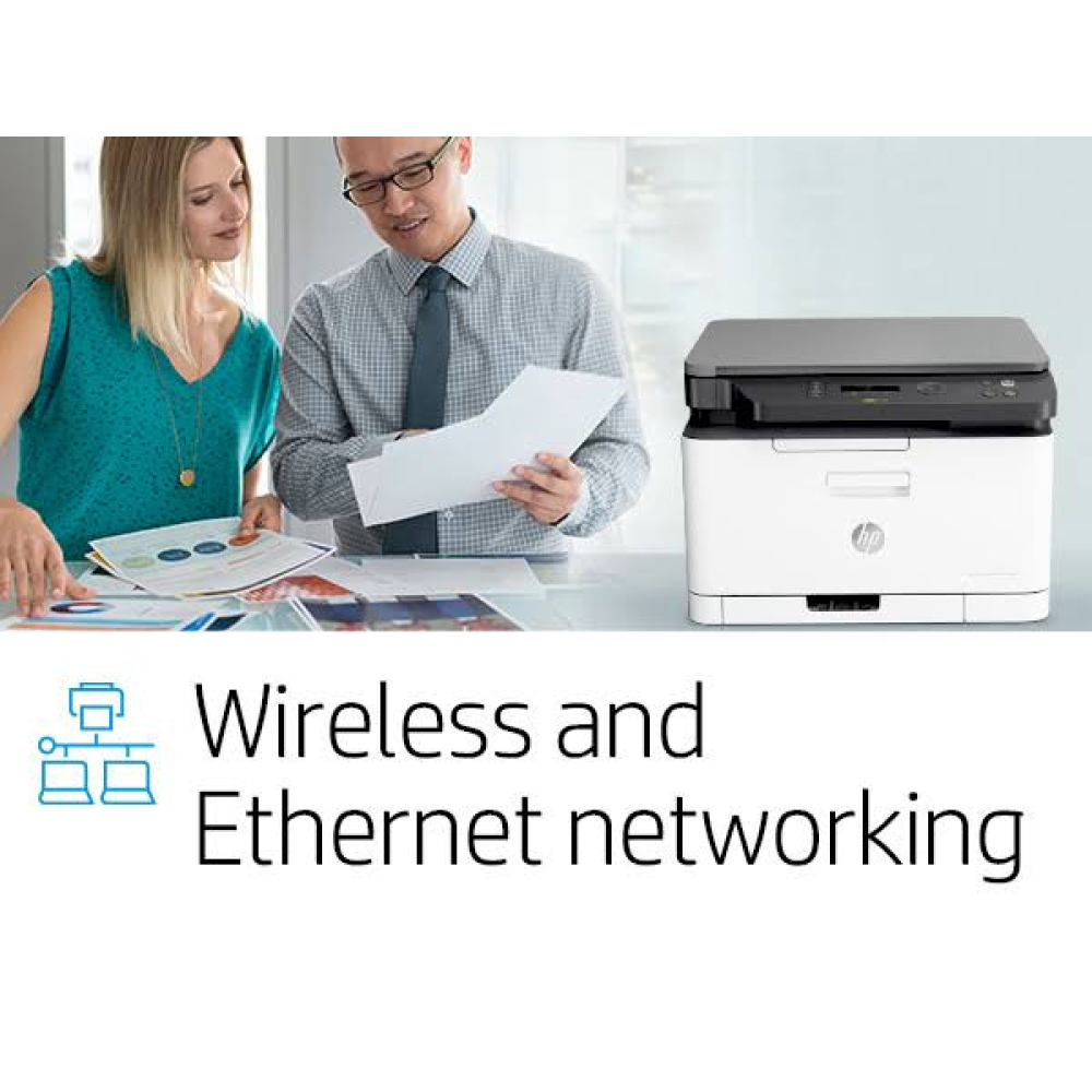 Hp 4zb96a Color Laser 178nw Renkli Lazer Yazıcı