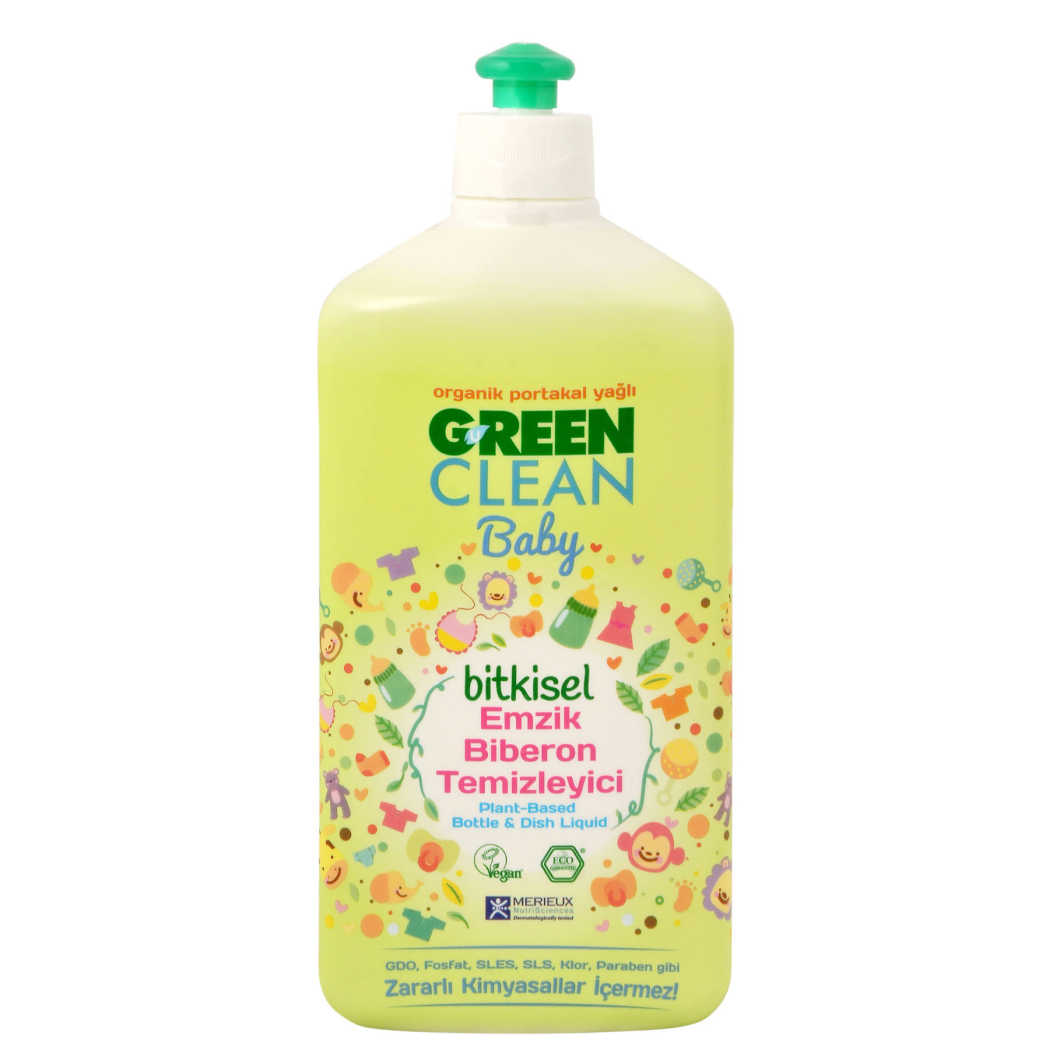 U Green Clean Baby Bitkisel 500 Ml Biberon Emzik Temizleyici