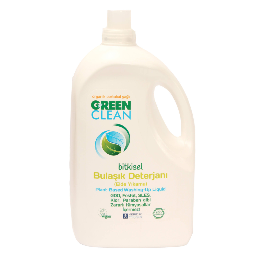 U Green Clean Bitkisel Bulaşık Deterjanı 2750 Ml