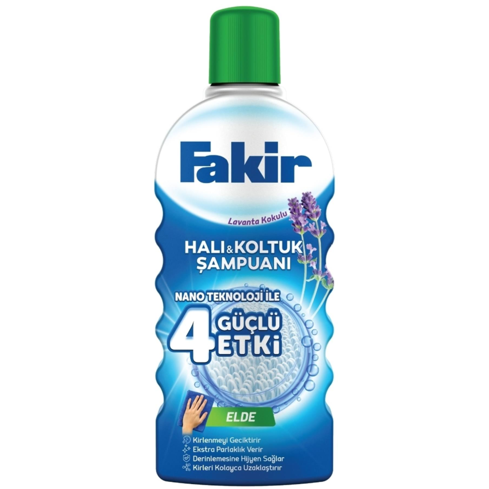 Fakir Elde Lavanta Nano Teknolojili Halı ve Koltuk Şampuanı 1000 ml