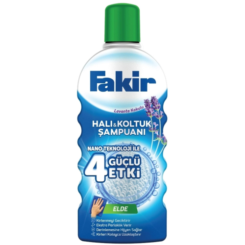 Fakir Elde Lavanta Nano Teknolojili Halı ve Koltuk Şampuanı 1000 ml